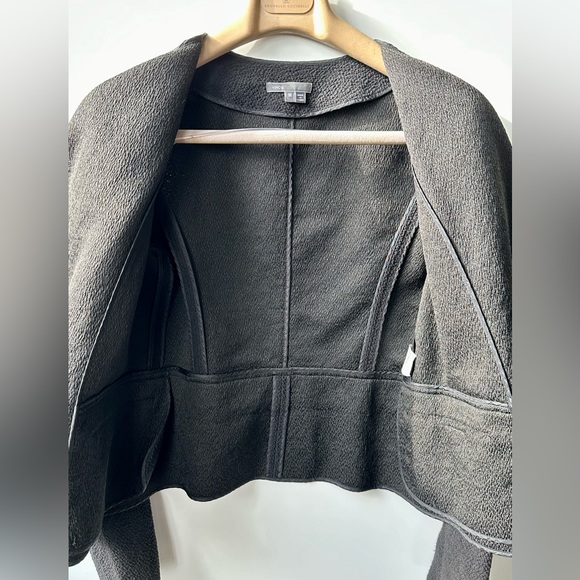 EUC Vince black open front lightweight jacket, size M - Picture 7 of 11